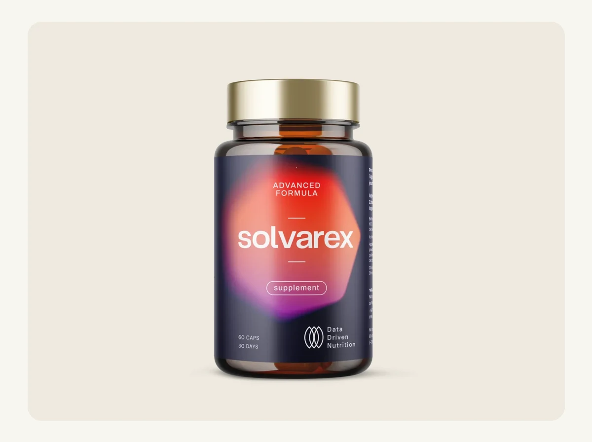 Solvarex™ Botanical & Mineral Food Supplement (Berberine HCl, Inulin, ACV & Chromium Picolinate)