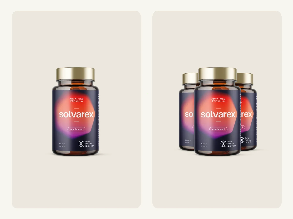 Solvarex™ Botanical & Mineral Food Supplement (Berberine HCl, Inulin, ACV & Chromium Picolinate) Package Contents